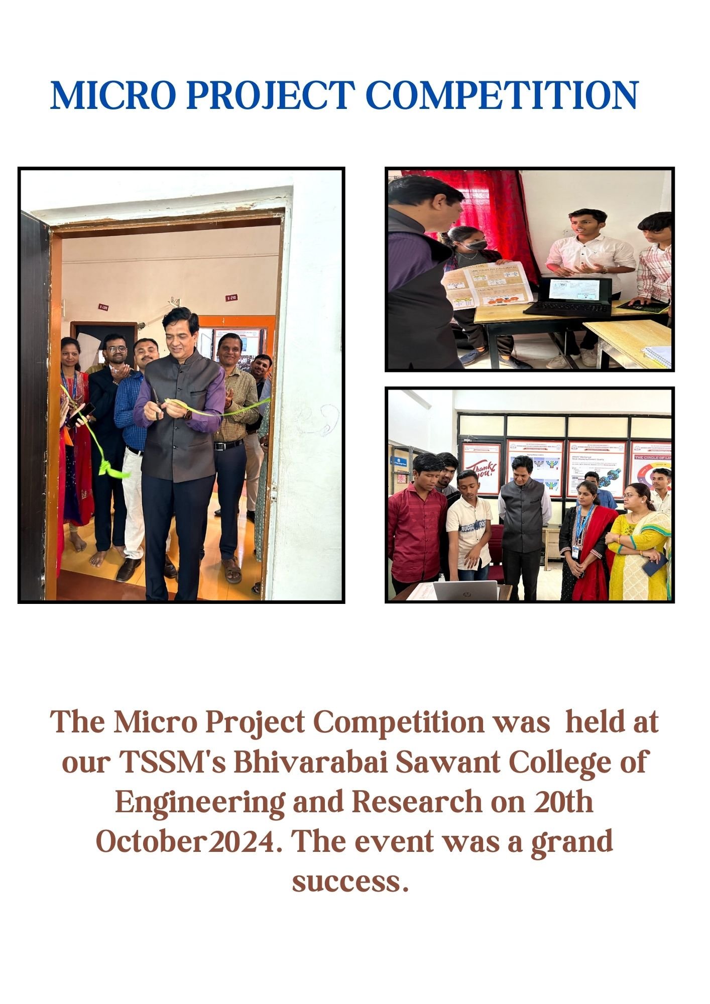 Micro project competition